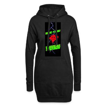 Wir werden alle sterben! - Hoodie-Kleid - Schwarz - Vorne