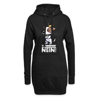 Before You Ask Jack Russel Terrier Jackie Terrier - Hoodie Dress - black - Front