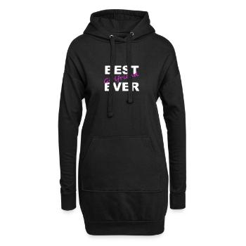 Best Girlfriend Ever Freundin T-Shirt - Hoodie-Kleid - Schwarz - Vorne