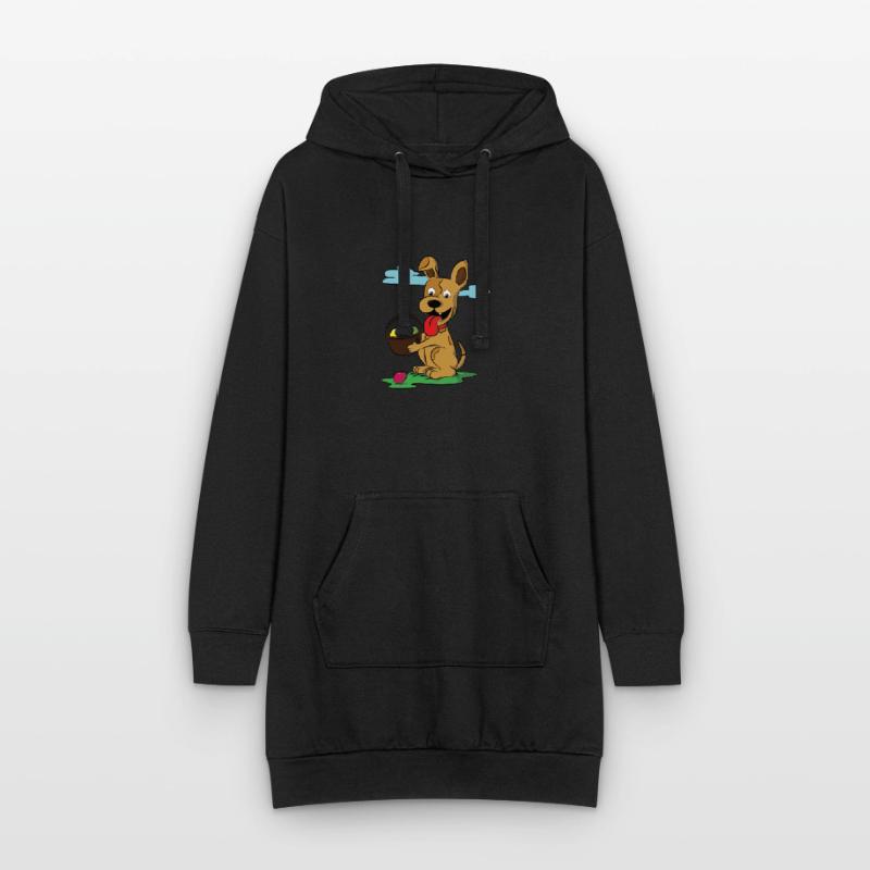 Funny Easter Dog Dog Easter Easter Eggs Easter Basket Hoodie Dress