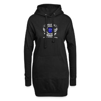 therapie sankt peter ording T Shirt - Hoodie-Kleid - Schwarz - Vorne