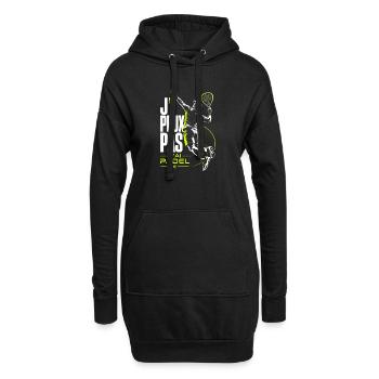 J’Peux Pas J’ai Padel Neon - Sweat-shirt à capuche long Femme - noir - Devant