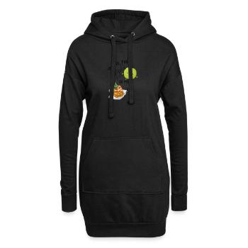 Vous êtes la pomme à ma tarte correspondant à des chemises de couple - Sweat-shirt à capuche long Femme - noir - Devant