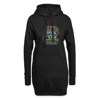 Special Education Teacher Sped Teacher Inclusion - Hoodie-Kleid - Schwarz - Vorne