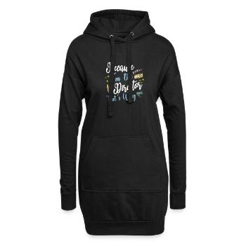 writer producer actor director filmmaker - Hoodie-Kleid - Schwarz - Vorne