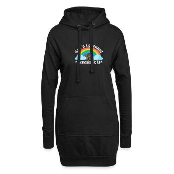 Pansexual Gay Pansexuality Asexual Asexuality - Hoodie-Kleid - Schwarz - Vorne