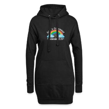Pansexual Gay Pansexuality Asexual Asexuality - Hoodie-Kleid - Schwarz - Vorne