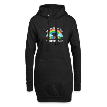 Pansexual Gay Pansexuality Asexual Asexuality - Hoodie-Kleid - Schwarz - Vorne