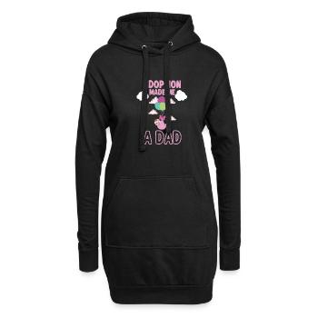 Funny Adoption Adoption Day Gifts - Hoodie Dress - black - Front