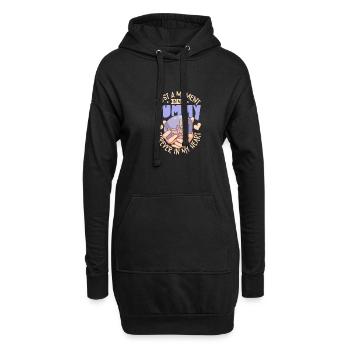 perte du nourrisson, fausse couche, conscience, - Sweat-shirt à capuche long Femme - noir - Devant