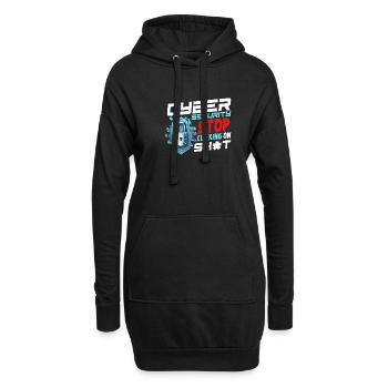 Spécialiste en cybersécurité - Sweat-shirt à capuche long Femme - noir - Devant