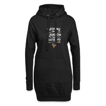 Birthgay Gay Pride Flag Pride Month Equal Rights - Hoodie-Kleid - Schwarz - Vorne