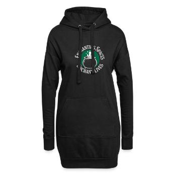 Witchy Home Decorators Mystical Interiors - Hoodie-Kleid - Schwarz - Vorne