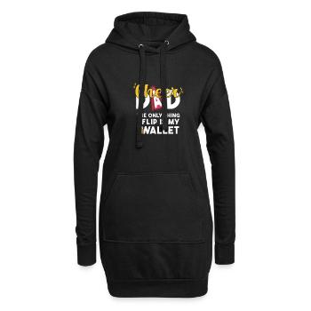 Cheer Dad - Hoodie-Kleid - Schwarz - Vorne