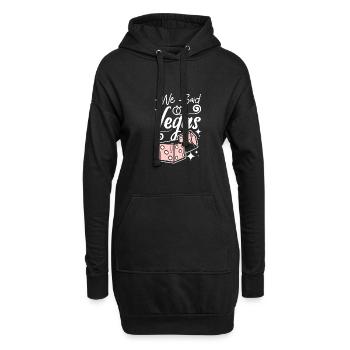 Bridal Shower Team Bride Bridesmaid We Said Vegas - Hoodie-Kleid - Schwarz - Vorne