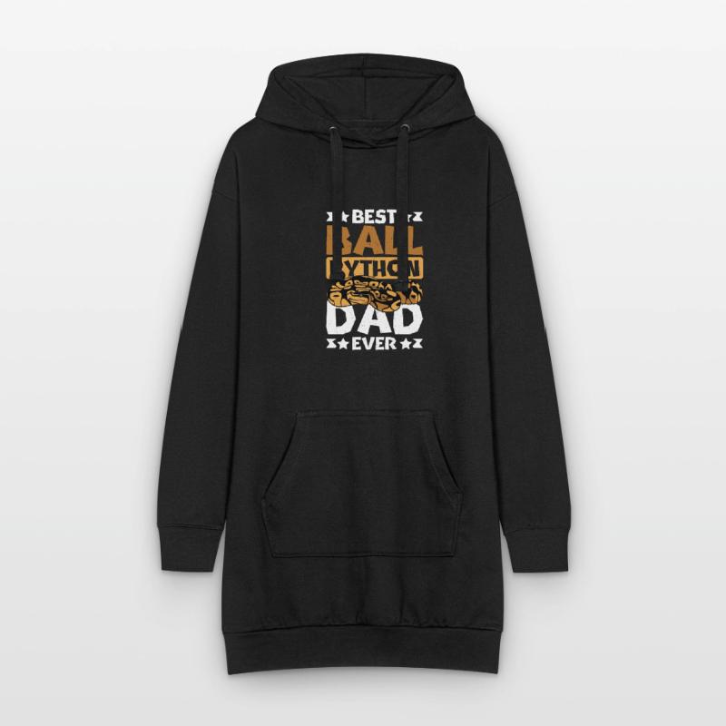 Best ball python dad ever Hoodie-Kleid