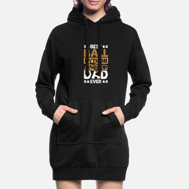 Best ball python dad ever Hoodie-Kleid