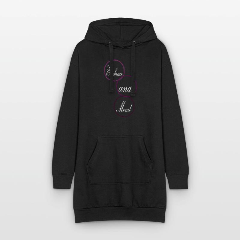 supportive relationships support network gift idea Hoodie-Kleid