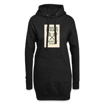 Leisure heights Country Club  - Hoodie-Kleid - Schwarz - Vorne