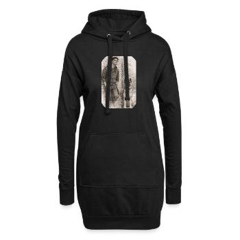 Matt & Holly - Hoodie-Kleid - Schwarz - Vorne