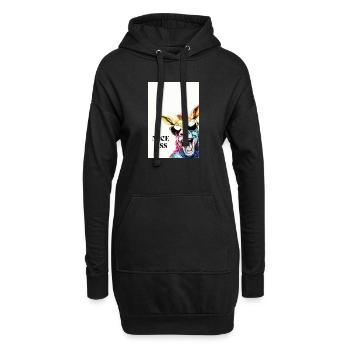 Nice Ass – Lustiges Esel Poster mit Humor - Hoodie-Kleid - Schwarz - Vorne