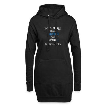 Golfeur Génial - Sweat-shirt à capuche long Femme - noir - Devant