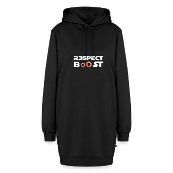 R35PECT Boost GTR R35 Hommage für Tuner und Fans - Hoodie-Kleid - Schwarz - Vorne