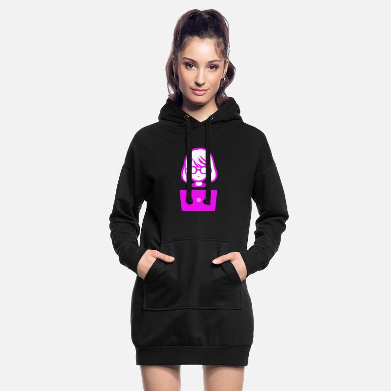 Hoodie-Kleid