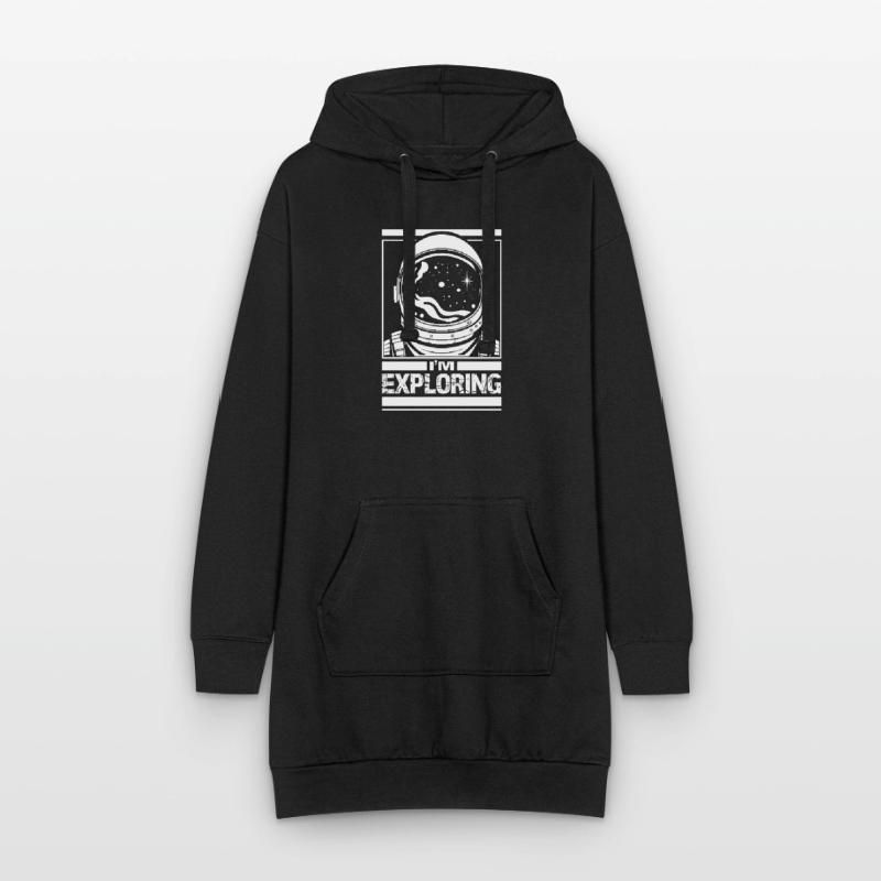 I'm Exploring Hoodie Dress