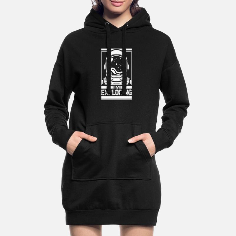 I'm Exploring Hoodie Dress