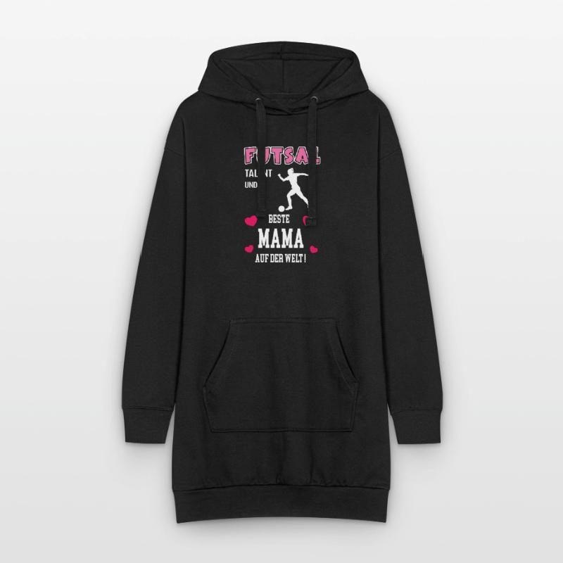 Futsal Beste Mama Mutter Muttertag Geburtstag Hoodie-Kleid