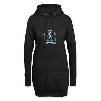 Improvise And Groove Jazztanz Jazzdance - Hoodie-Kleid - Schwarz - Vorne