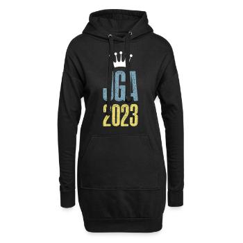 Jga 2023 Junggesellenabschied - Hoodie-Kleid - Schwarz - Vorne