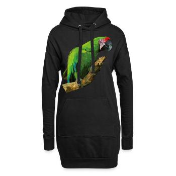 Ara Ambiguus - Hoodie-Kleid - Schwarz - Vorne