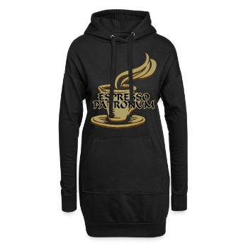 ESPRESSO PATRONUM - Hoodie Dress - black - Front