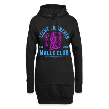 Malle 2026 Lecker Bierchen Malle Club - Hoodie-Kleid - Schwarz - Vorne