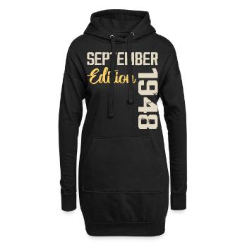 September 1948 - 76th Anniversary September 1948 - Hoodie Dress - black - Front