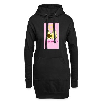 Sacré guacamoly - Sweat-shirt à capuche long Femme - noir - Devant