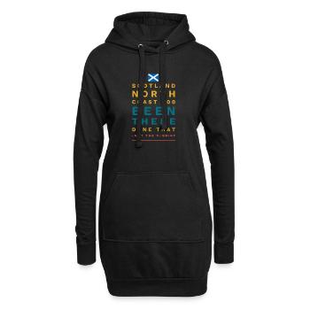 Côte écossaise NC 500 - Sweat-shirt à capuche long Femme - noir - Devant