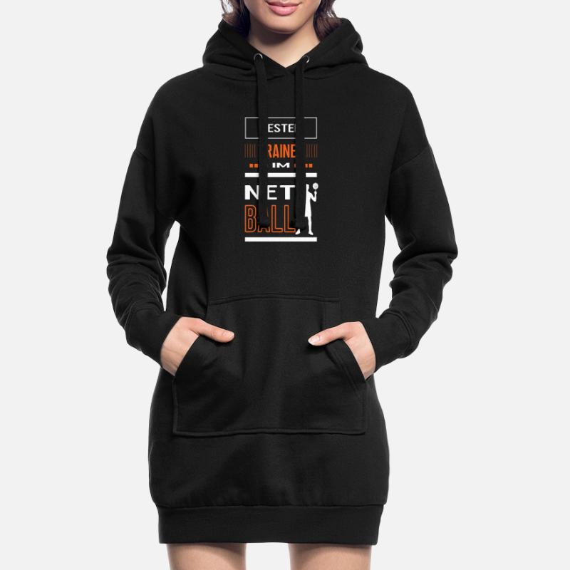 Bester Netball Trainer Netballtrainer Training Hoodie-Kleid