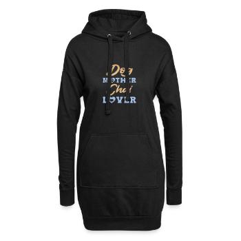 Chai Latte Tee trinken Teetrinker - Hoodie-Kleid - Schwarz - Vorne