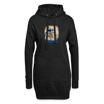 Leonardo - Hoodie-Kleid - Schwarz - Vorne