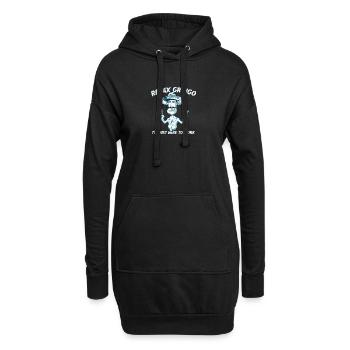 Relax Gringo Je suis presque légal - Drôle mexicain - Sweat-shirt à capuche long Femme - noir - Devant