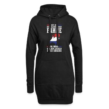 Pays-Bas Pays-Bas Pays-Bas - Sweat-shirt à capuche long Femme - noir - Devant