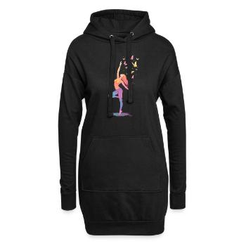 Cadeau Gymnastique - Filles & Enfants - Sweat-shirt à capuche long Femme - noir - Devant