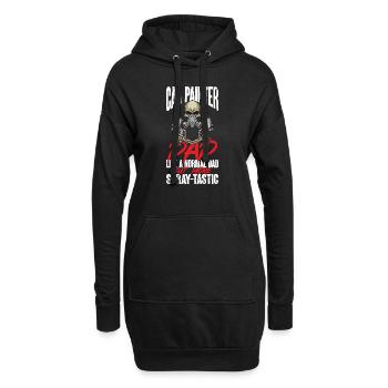 Body Painter Car Painter Painter - Sweat-shirt à capuche long Femme - noir - Devant