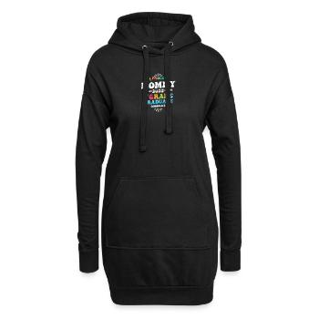 Stolze Mama einer 1. Klasse von 2023 - Hoodie-Kleid - Schwarz - Vorne