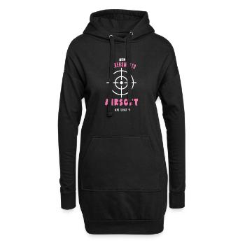 Joueur Airsoft Airsofter Jeu d’Airsoft Air-Soft - Sweat-shirt à capuche long Femme - noir - Devant