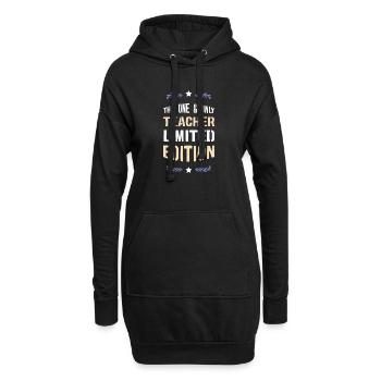 Einziger Lehrer Limited Edition - Hoodie-Kleid - Schwarz - Vorne
