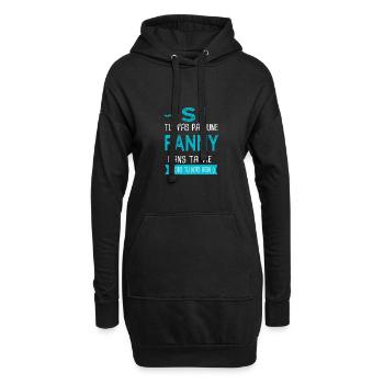 Fanny Si tu n as pas une fanny - Sweat-shirt à capuche long Femme - noir - Devant